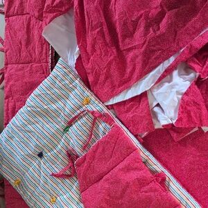 Primary Colors Striped Bedding Set